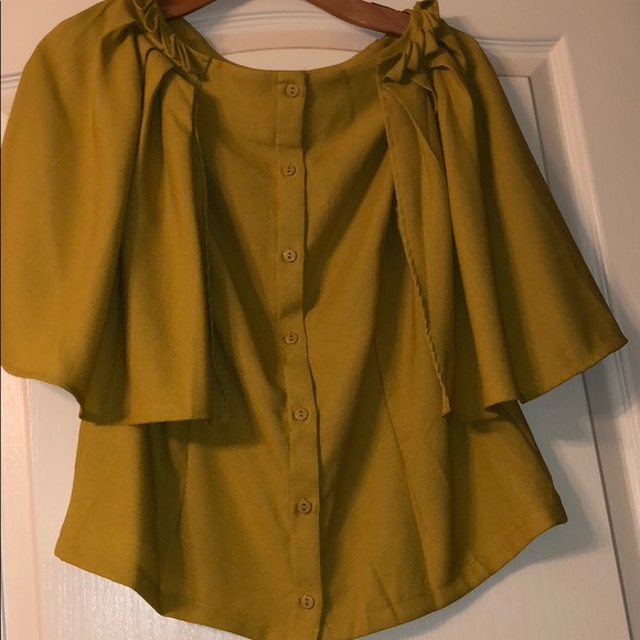 Mustard top - Picture 2 of 3